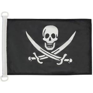 Piratenschip vlag Jack Rackham 45x30cm - Piratenschip vlag - piratenschip vlag 30 x 45 cm - AZ VLAG
