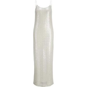 JACK & JONES Dames Jxmia Sequin Dress WVN jurk, zilver, M