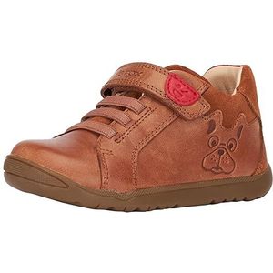 Geox Jongens B Macchia Boy A Sneakers, Cognac, 25 EU