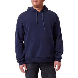 Bondry Sportieve stretch gebreide trui voor heren polyester marine maat XL, marineblauw, XL
