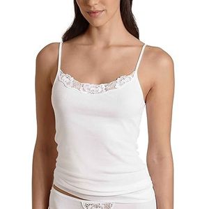 CALIDA Dames Cotton Desire T-shirt, wit, standaard, wit, 48/50 NL