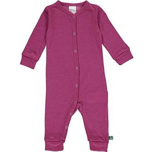 Fred's World by Green Cotton Wool pyjama voor baby's en meisjes, Pruim., 92 cm