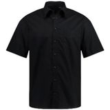 JP 1880 - Herenhemd - Zwart - 1/1 - 8XL