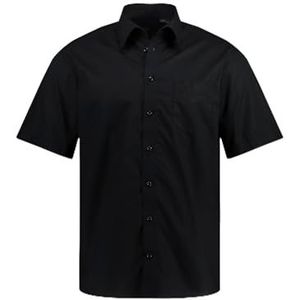 JP 1880 - Herenhemd - Zwart - 1/1 - 8XL