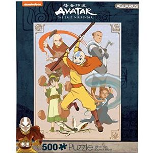 AQUARIUS - Avatar The Last Airbender Cast 500 Stuk Jigsaw Puzzle