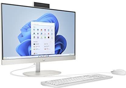 HP - 24-cr0000sl - All-in-One - Wit - 23,8 inch FHD IPS - Intel Core i3-1315U - 8 GB RAM - 512 GB SSD NVMe