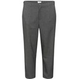 Pants Suiting Loose fit Dark Grey Melange