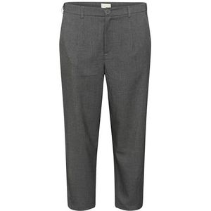 Pants Suiting Loose fit Dark Grey Melange