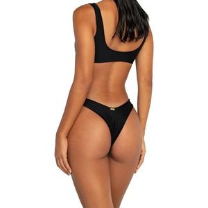 FAE House - Vada Bikinibroekje - Nero - Luxe Dames Zwemmode - Elegant zwart - 100% Duurzame stof - Koude handwas - Maat XS