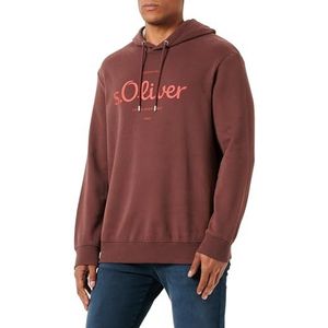 s.Oliver Big Size sweatshirt met capuchon voor heren, lila, XXL, lila (lilac), XXL