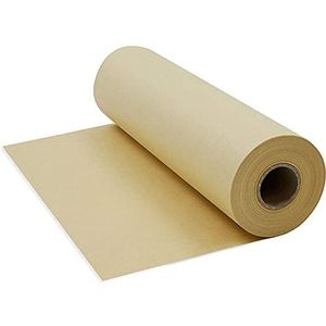 Bruine kraftpapierrol (250 mm x 30,5 m) bruin papier verpakkingsrol - ideaal voor kunst, ambachten, geschenken, post, verzending, verpakking, vloerbedekking, tafellopers