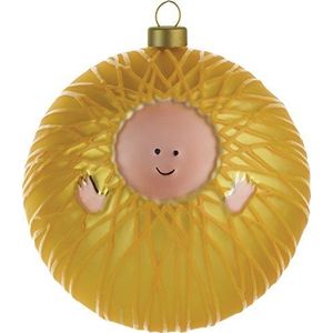 Alessi Gesu Bambino Kerstbal, Wit