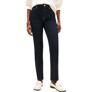 Tommy Hilfiger Dames DNM Rinse Slim RW WW0WW47153 Slim, Denim (Denim Rinse 01), 24W/28L, Denim (Denim Rinse 01), 24W / 28L