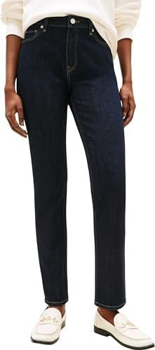 Tommy Hilfiger Dames DNM Rinse Slim RW WW0WW47153 Slim, Denim (Denim Rinse 01), 24W/28L, Denim (Denim Rinse 01), 24W / 28L