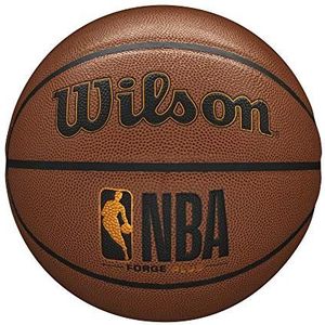 Wilson NBA Forge Series Indoor/Outdoor Basketbal - Forge Plus, Bruin, Maat 5-27.5
