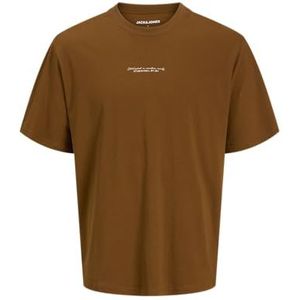 JACK & JONES Jjrikkie Tee Ss Crew Neck, Monks Robe, L