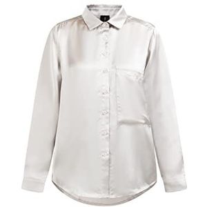 DreiMaster Klassik Dames Casnagie Blouse met lange mouwen, zwart, XL