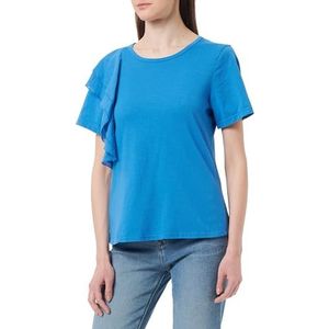 DreiMaster Vintage Dames T-Shirt 37429489, Blauw, L, blauw, L