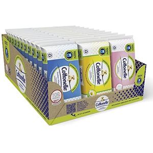 Cottonelle 4501021 - Vochtig toiletpapier mix-display 27 stuks (12 x natuurlijk verzorgend, 7 x gevoelig verzorgend, 8 x schoon verzorgend),Multi kleuren