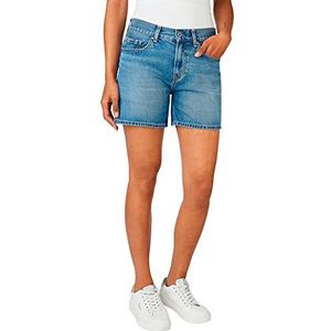 Pepe Jeans Dames Mable Shorts, Denim-HQ6, 24W, Denim-hq6, 24W