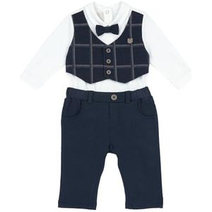 Chicco Tweedelige set voor kinderen, Blauw, 9 Maanden