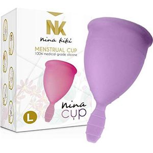 Nina Kikí menstruatiemok, maat L, paars - 100 g