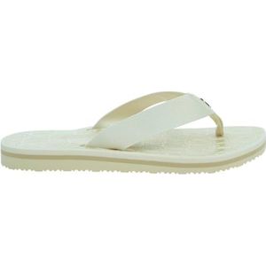 Tommy Hilfiger Dames TH Emblem Beach Sandaal Flip Flop, Calico, 3.5 UK, Calico, 36 EU