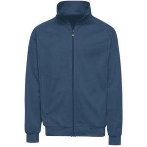 Trigema Raglanjack voor heren van sweatkwaliteit, nachtblauw-melange, M