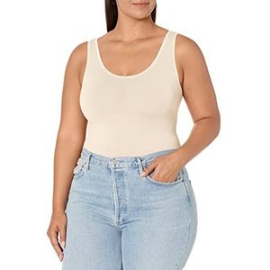 Yummie Naadloze omkeerbare Shapewear Tanktop voor dames - beige - M