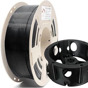 Reprapper Hoge slagvastheid ABS 3D Printer Filament & 3D Pen 1,75 mm (+/- 0,03 mm) 1 kg ABS Filament Zwart