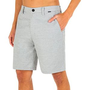 Hurley M H2O Dri Breathe 19' herenshorts, grijs (Wolf Grey), maat 36