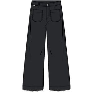 Pepe Jeans Nania Broek voor meisjes, Zwart (zwart), 4 jaar