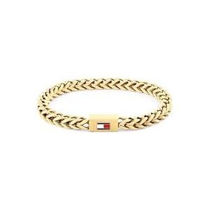 Tommy Hilfiger - Armband - Geel Goud - 19 cm - Iconische Vlag