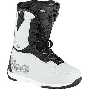 Nitro Futura TLS 22 Snowboardboot voor dames, ijszwart, 255