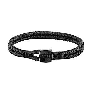 Boss - 1580047M - Armband - Zwart - Leer