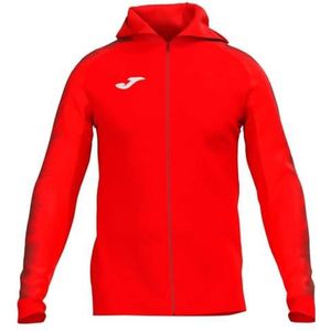 Joma - Dames Sweatshirt - Elite XI - Capuchon, Rood, L