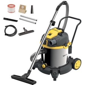 Stanley SXVC50XTDE Nat- en droogzuiger met stopcontact voor elektrisch gereedschap (1600 W, 50 l)