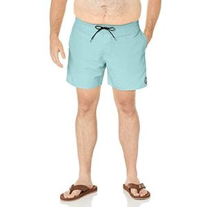 Volcom Lido Solid Trunk 16 zwembroek voor heren, antigua zand, klein