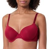 BOSS Dames Underwire Bra, dark red, 75B