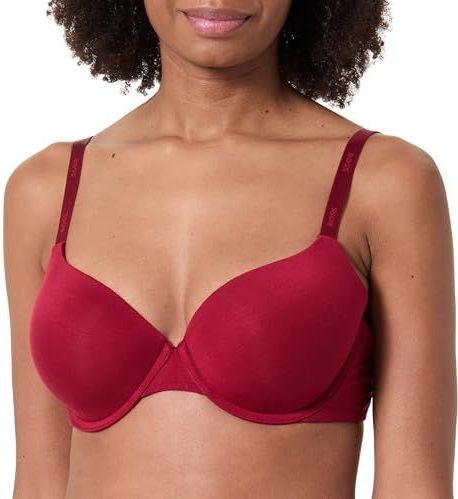 BOSS Dames Underwire Bra, dark red, 75B