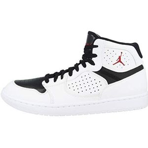 Nike Heren Jordan Access Running Shoe, Wit gym rood zwart, 45.5 EU
