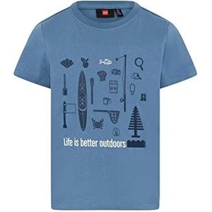 LEGO Unisex T-shirt Outdoor LWTaylor 207, 612 Faded Blue, 98