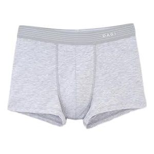 Dagi Heren Cotton Boxer, Grey Melange, 2XL, gemengd grijs, XXL