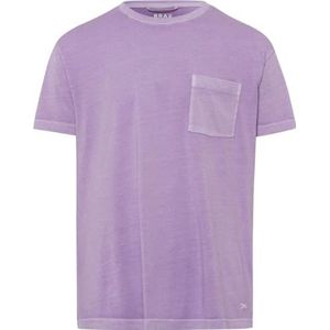 Style Todd T-shirt in sportieve stijl, lila, 3XL