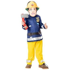 Rubie's Officieel brandweerman Sam-kostuum voor kinderen, leeftijd 2-3 jaar