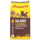 JOSERA Balance (1 x 12,5 kg) | Vet- en eiwitgereduceerd hondenvoer voor senioren | glutenvrij | super premium droogvoer voor oudere honden | 1 stuk verpakt
