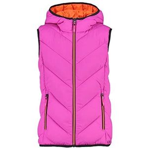 CMP Polyester Vest Logo, Girl, Purple Fluo, 110