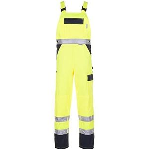 Planam tuinbroek ""Waarschuwing"", maat 98 in geel/marine, 1 stuk, 2027098