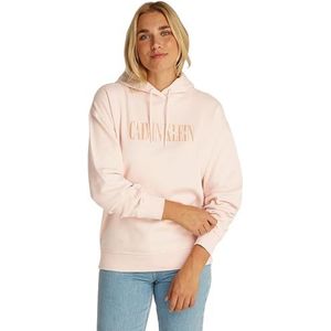 Hoodie - Silver Peony - Met Capuchon - Lange Mouwen - Logo-opschrift