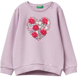 United Colors of Benetton Shirt G/C M/L, Paars, 1 jaar